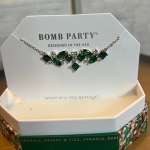 Bomb Party May Birthday necklace “call it love”